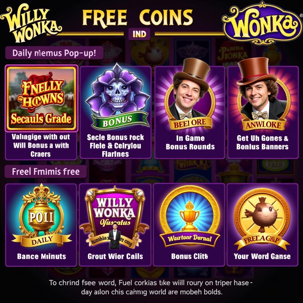 Willy Wonka Slots Free Coins