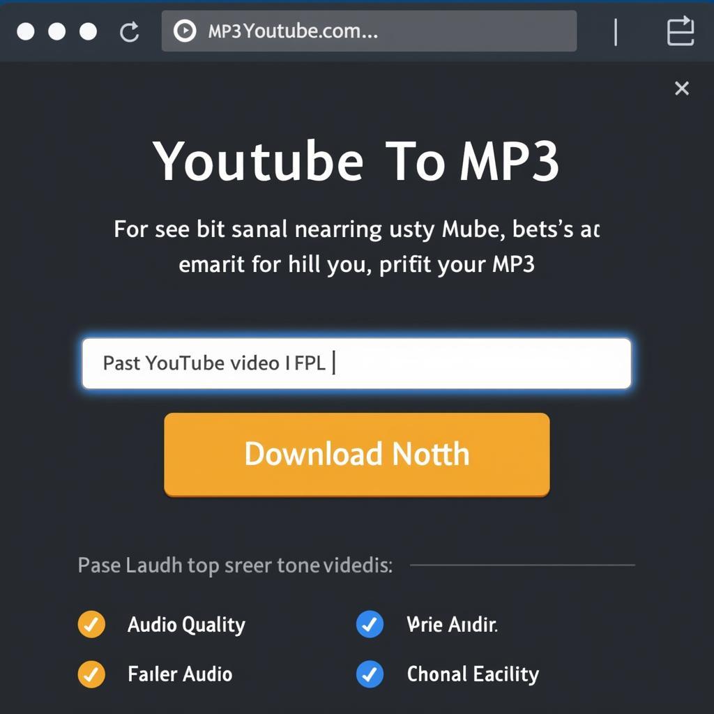 User-friendly Interface of a YouTube to MP3 Downloader