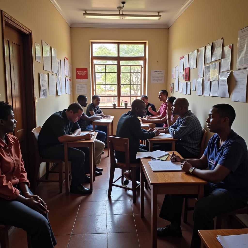 Zimbabwe Legal Aid Clinic Scene